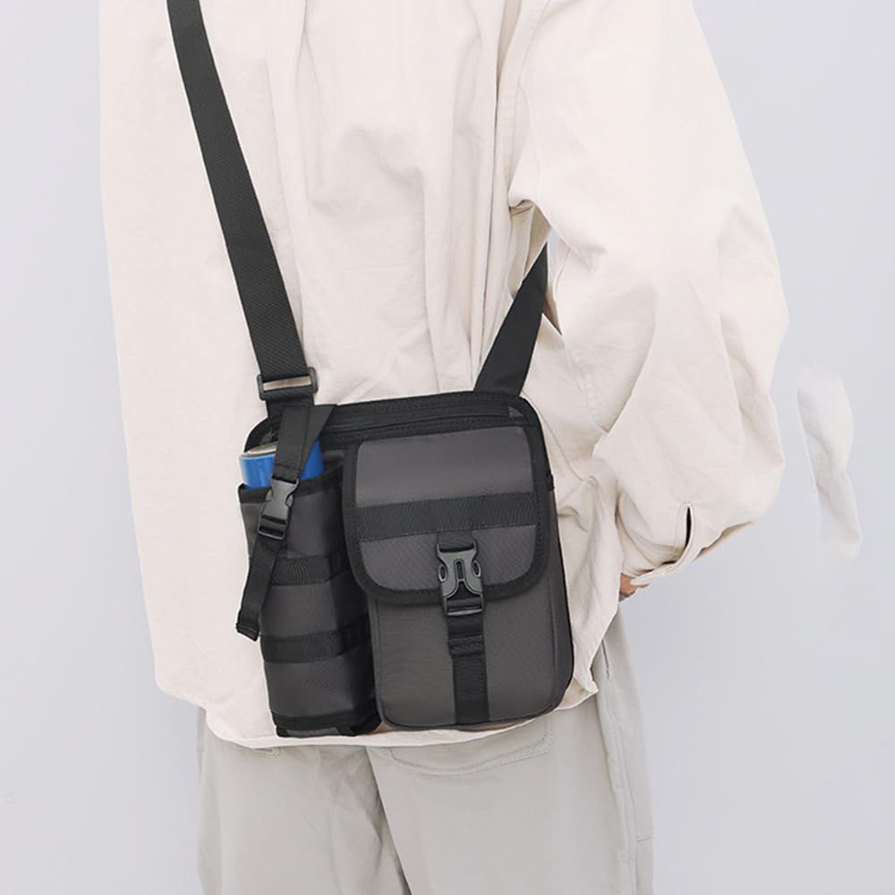 Bolso t&aacute;ctico multiusos c/portabotella