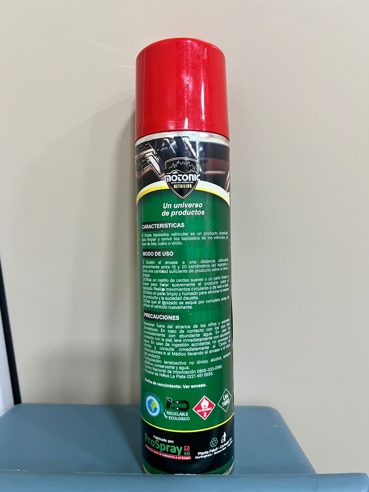 Limpia Tapizados en Aerosol